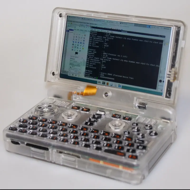 Pyra Ersatzgehäuseset (Transparent, Prototyp)