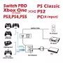 Switch Pro / XBoxOne / PS3/PS4/PS5 to PS2/PSX/PC Converter