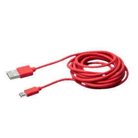 Evercade 3m USB Controller-Kabel in Rot