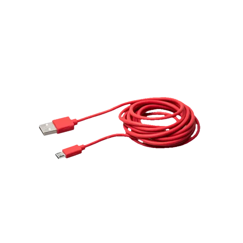 Evercade USB Controller Cable - 3m Red