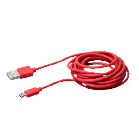 Evercade 3m USB Controller-Kabel in Rot
