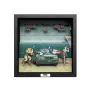 Street Fighter Car Bonus Stage Pixel Frame 23x23cm