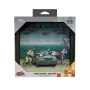 Street Fighter Car Bonus Stage Pixel Frame 23x23cm