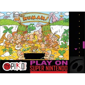 The Humans SNES Puzzlespiel Cover