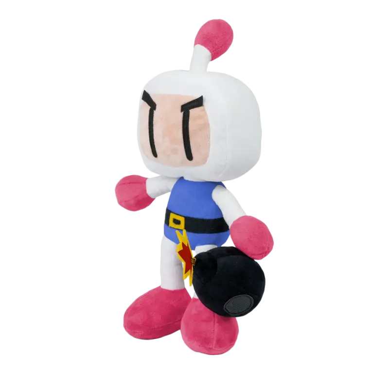 Bomberman Plüsch aus recyceltem Material