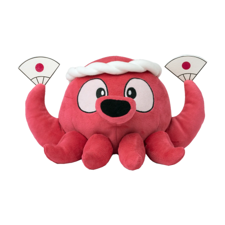 Parodius Tako plush - eco-friendly octopus companion