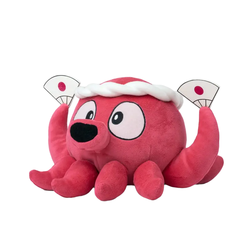 Parodius Tako plush - eco-friendly octopus companion
