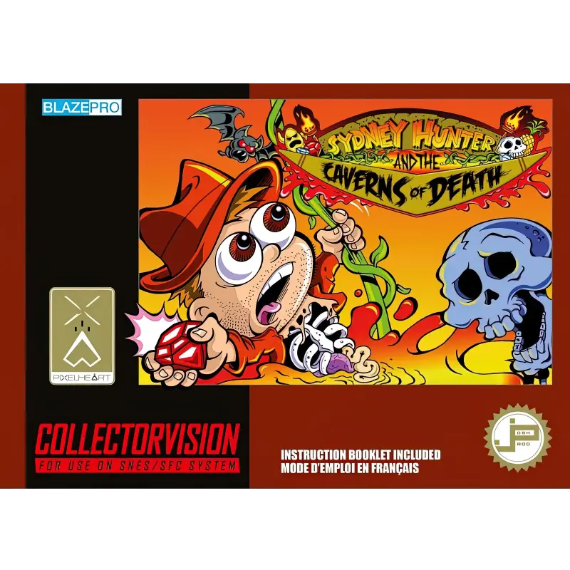 Sydney Hunter braves the Caverns of Death on SNES