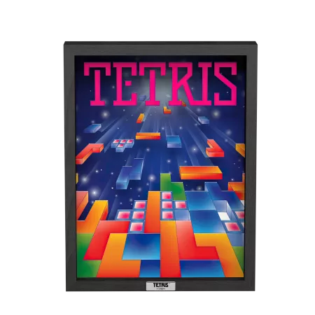 Tetris Pixel Frame 23x30cm