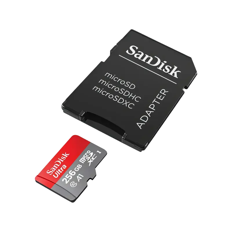 SanDisk Ultra 256GB MicroSDHC Karte