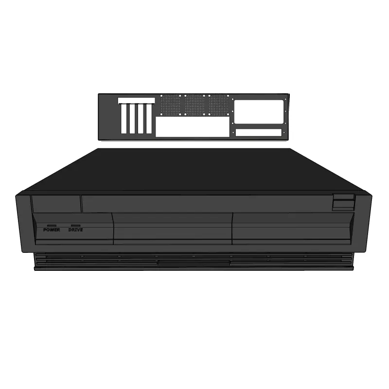 Checkmate A1500 Plus ATX/ITX Gehäuse (Schwarz)