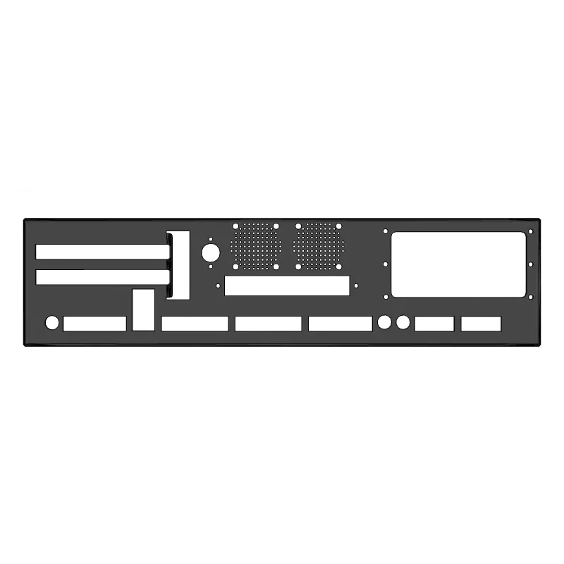 Checkmate A1500 Plus A500 Rückblende in Schwarz