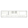 Checkmate A1500 Plus A500 Rear Panel (White)