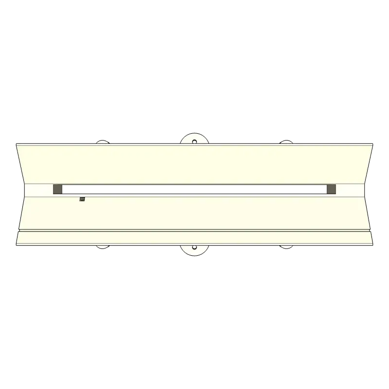 Checkmate DVD Front Panel in White