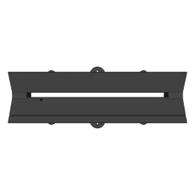 Checkmate DVD Front Panel in Black for A1500 cases