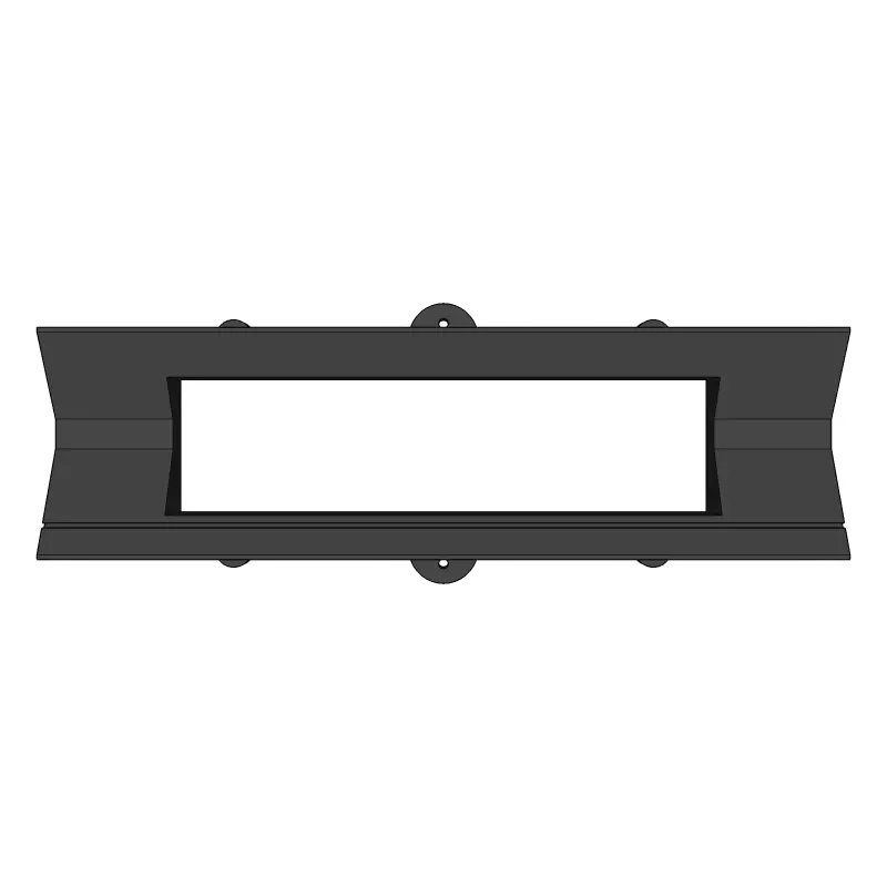 Black Checkmate 3.5" Floppy Front Panel