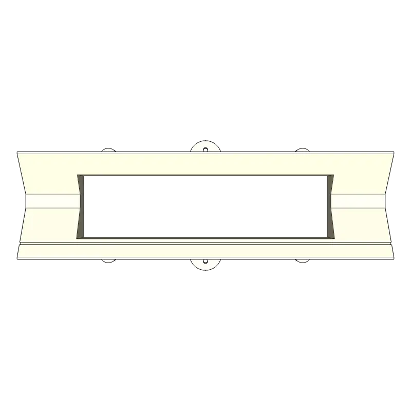 Checkmate 3.5" Floppy Front Panel - White