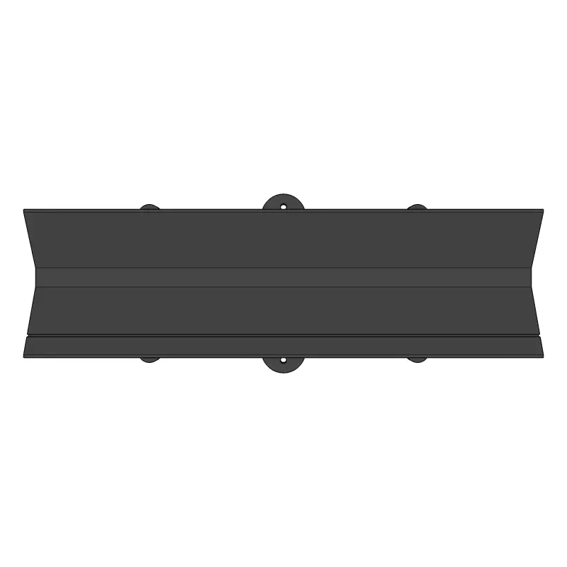 Checkmate A1500 Blank Black Front Panel