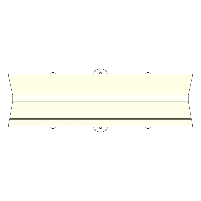 Checkmate Blank Front Panel for A1500 Cases