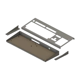 External Keyboard Case (Amiga 500/1200) (Black)