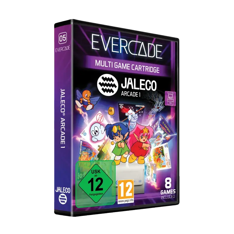 Jaleco Arcade 1 for Evercade: 8 classic games