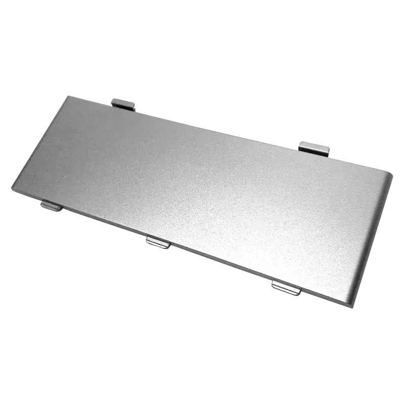 Silver Pandora Battery Cover for OpenPandora