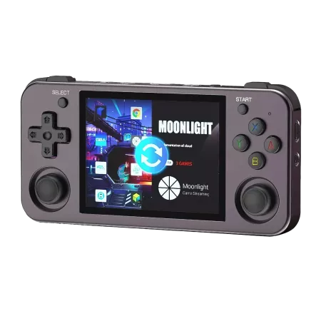 Anbernic RG353M (Android, ArkOS, 128GB SD Card) (Dark Purple)