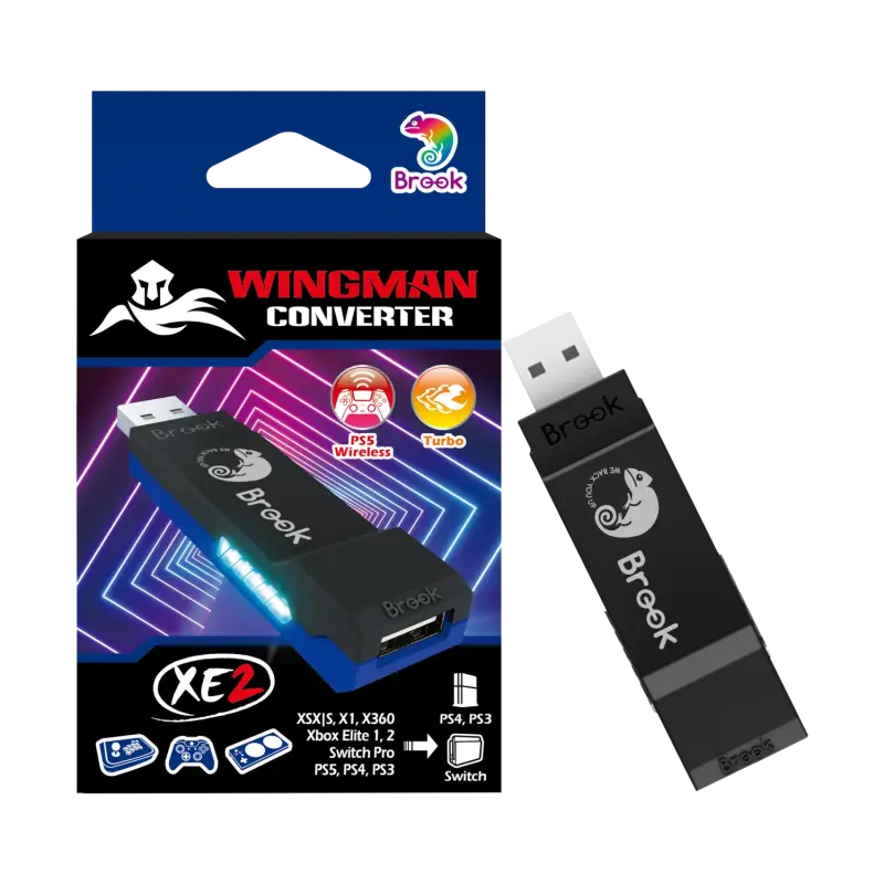 Wingman XE2 Converter: 125 Controllers to PS3/4/Switch/PC