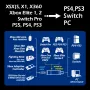 Wingman XE2 Converter (über 125 Controller auf PS3/4, Switch, PC)