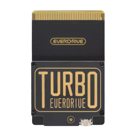Turbo Everdrive Pro (TG16 / PC-Engine) (Schwarz)