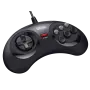 Retro-Bit SEGA Mega Drive 6-Button Arcade Pad (Schwarz)