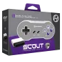 "Scout" Bluetooth Controller with SNES Connector