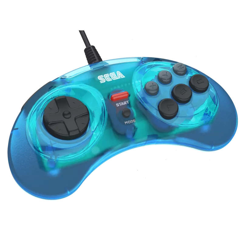 sega genesis 6 button usb controller