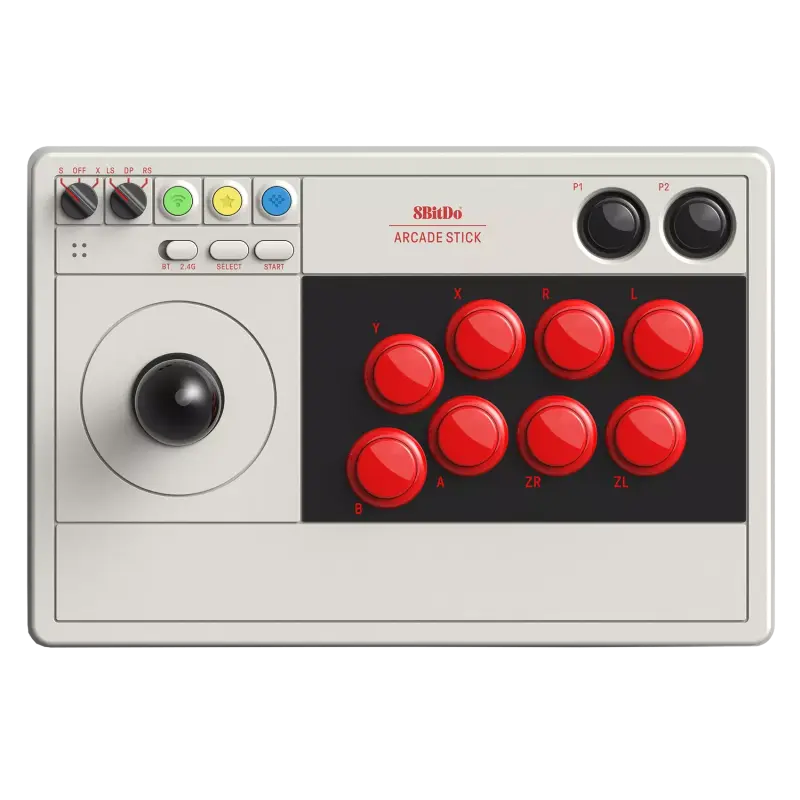 8BitDo 80FE Arcade Stick mit Modding-Optionen