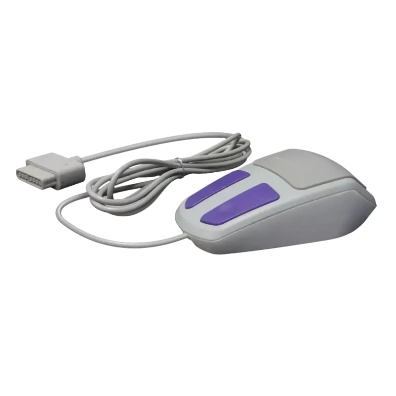 SNES Retro Style Mouse - Perfect for classic gaming