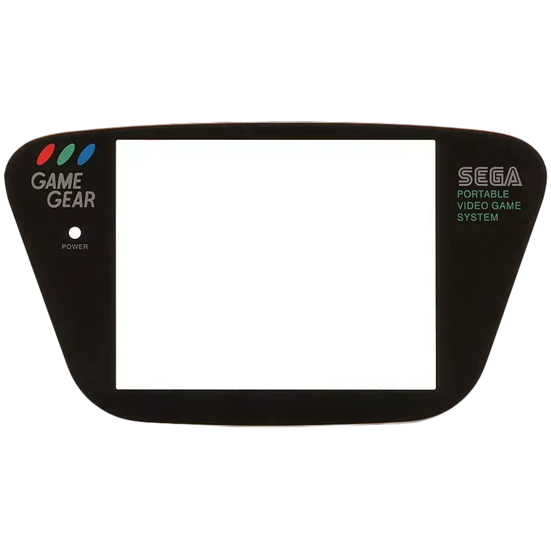 Glass LCD panel for GameGear