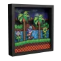Ungeduldiger Sonic Pixel Frame 23x23cm