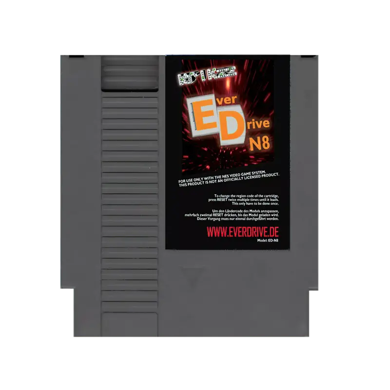 Everdrive-N8 Pro: Flash Modul für NES mit vielen Features.