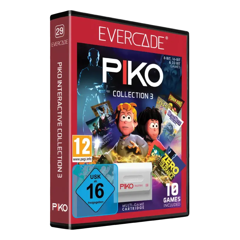 Piko Interactive Collection 3: 10 classic games for Evercade
