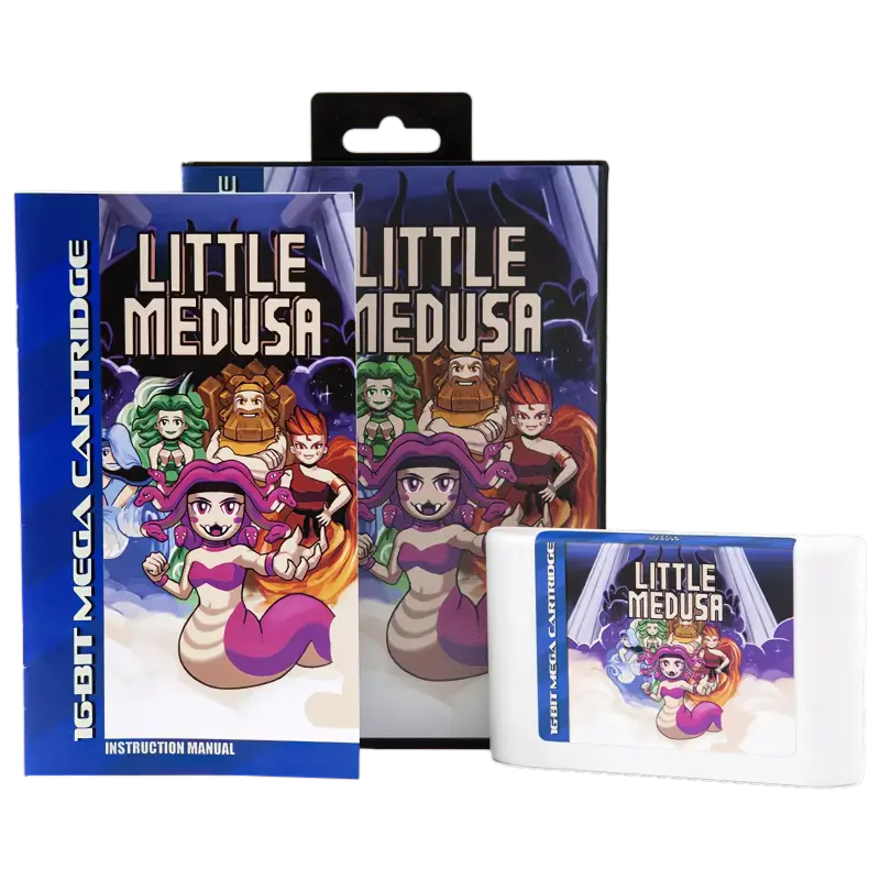 Little Medusa - Action Puzzle Game for MegaDrive/Genesis