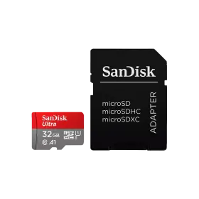SanDisk Ultra 32GB MicroSDHC Karte mit SD-Adapter
