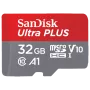 MicroSDHC Card A1 (SanDisk Ultra) 32GB UHS-I Class 10