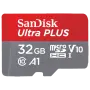 SanDisk Ultra 32GB MicroSDHC Card with Adapter