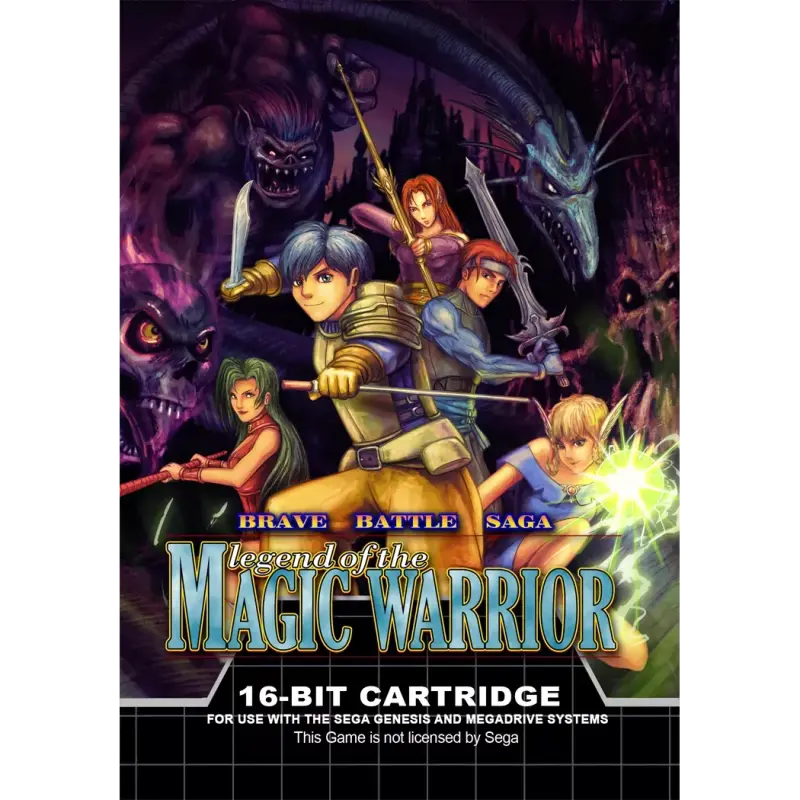 Brave Battle Saga - Legend of the Magic Warrior Cover