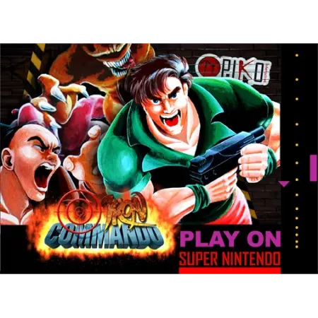 Iron Commando SNES game by Piko Interactive