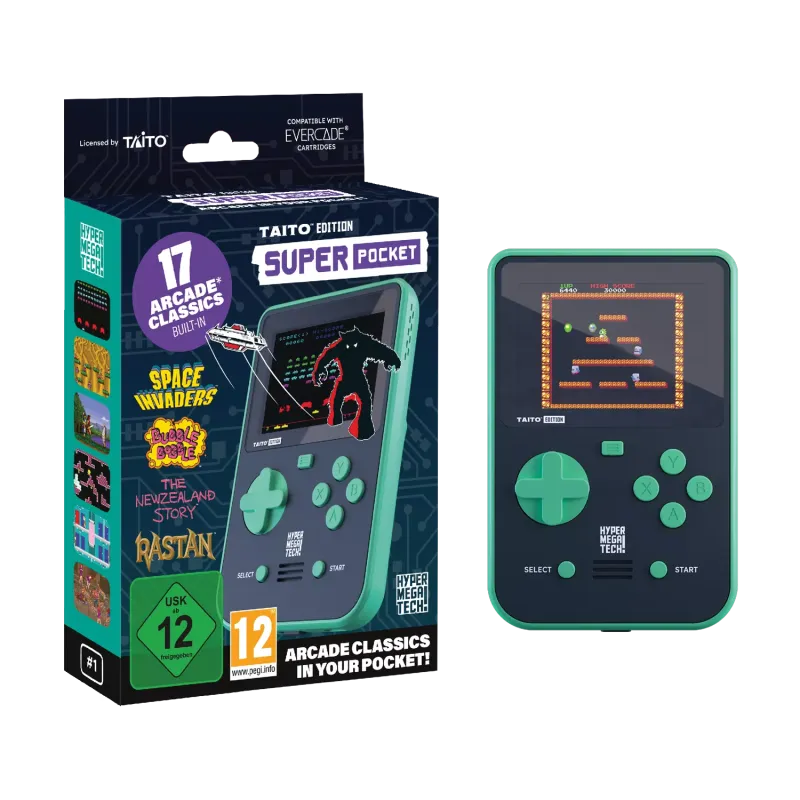 Blaze Taito Super Pocket: Kleine Konsole, großer Spaß