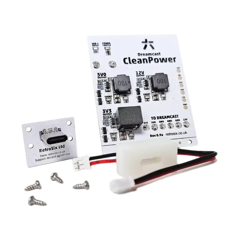 SEGA Dreamcast CleanPower replacement board