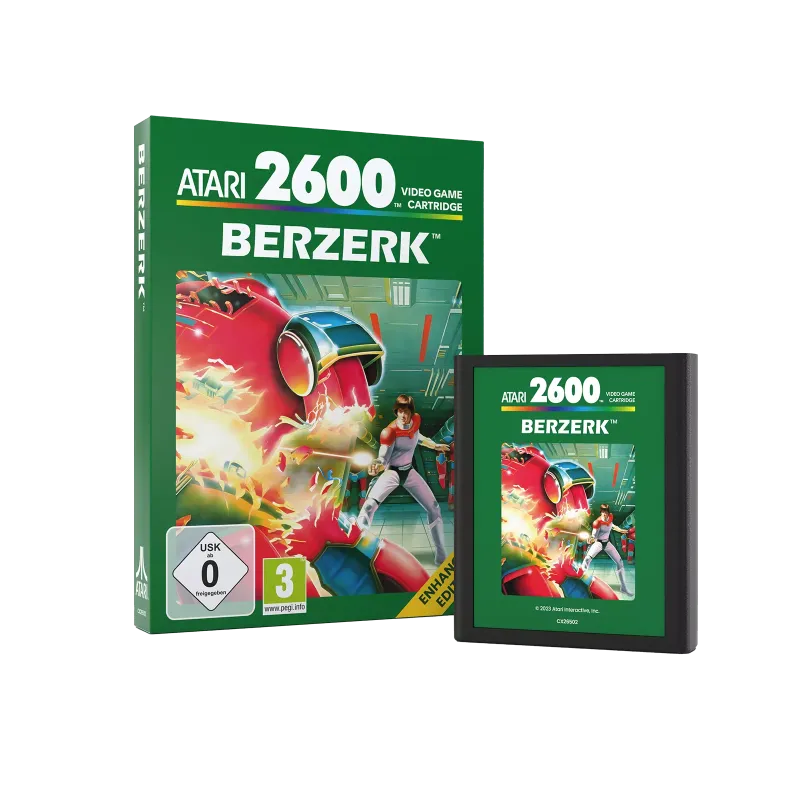 Berzerk Enhanced for Atari 2600 with new features