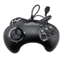 Retro-Bit SEGA MegaDrive BIG6 Controller Schwarz