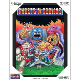 Pixel Frame PLAX - Ghost'n'Goblins 3D-Bild